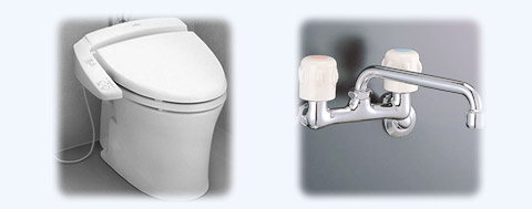 洋式トイレ、和式トイレ、節水型トイレの節水はミューバン